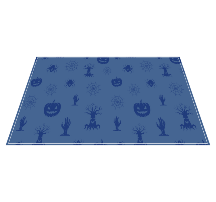 Halloween placemat for spooky themed decor - TenStickers