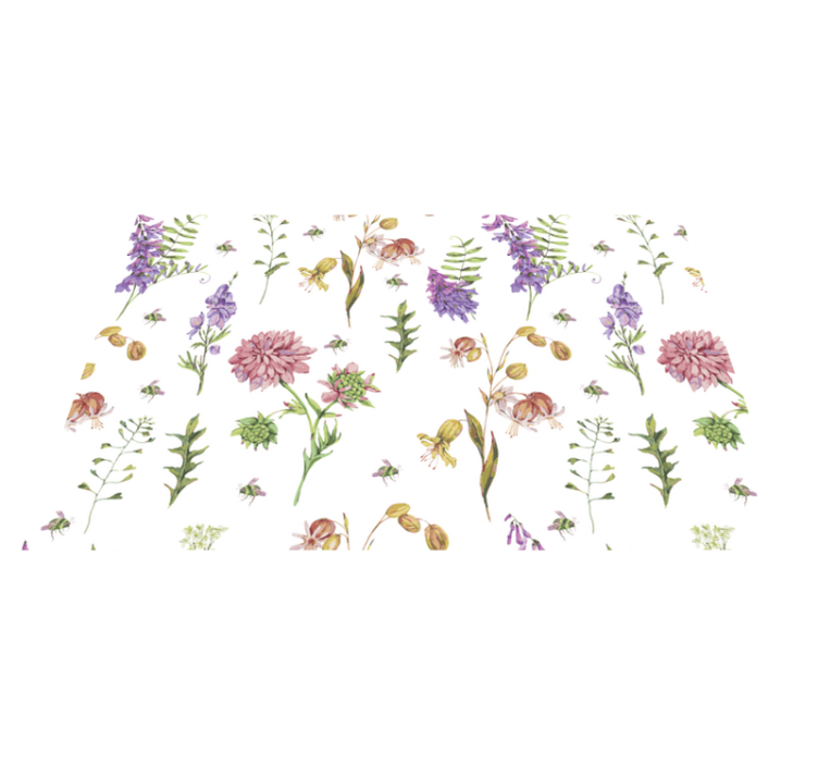 Original placemat with floral botanical design - TenStickers