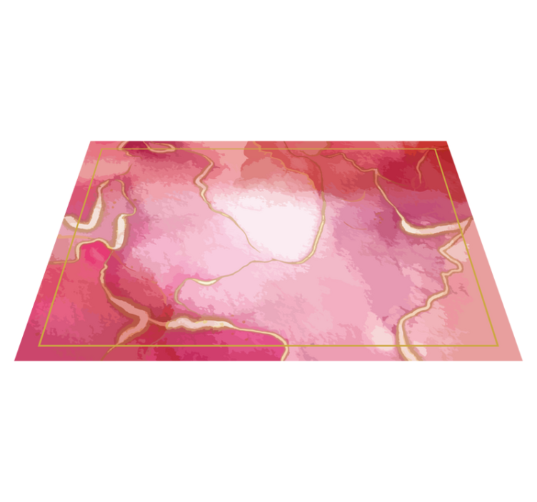 Elegant pink marble placemat - TenStickers