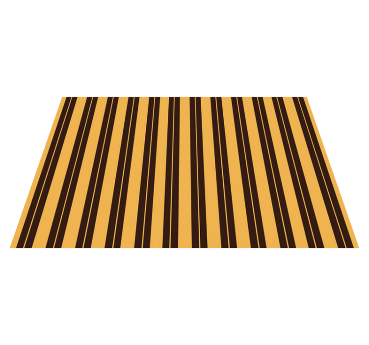 Vintage striped pattern modern placemats - TenStickers