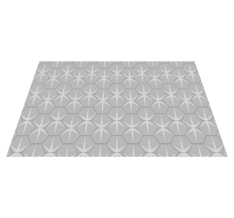 Placemat with hexagonal star design - TenStickers