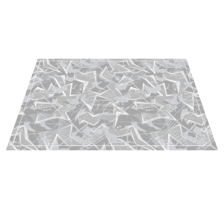 Placemat with abstract geometric shapes design - TenStickers