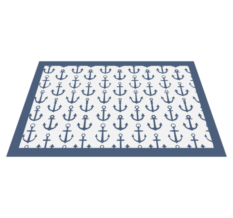 Original placemat with anchor patterned surface - TenStickers