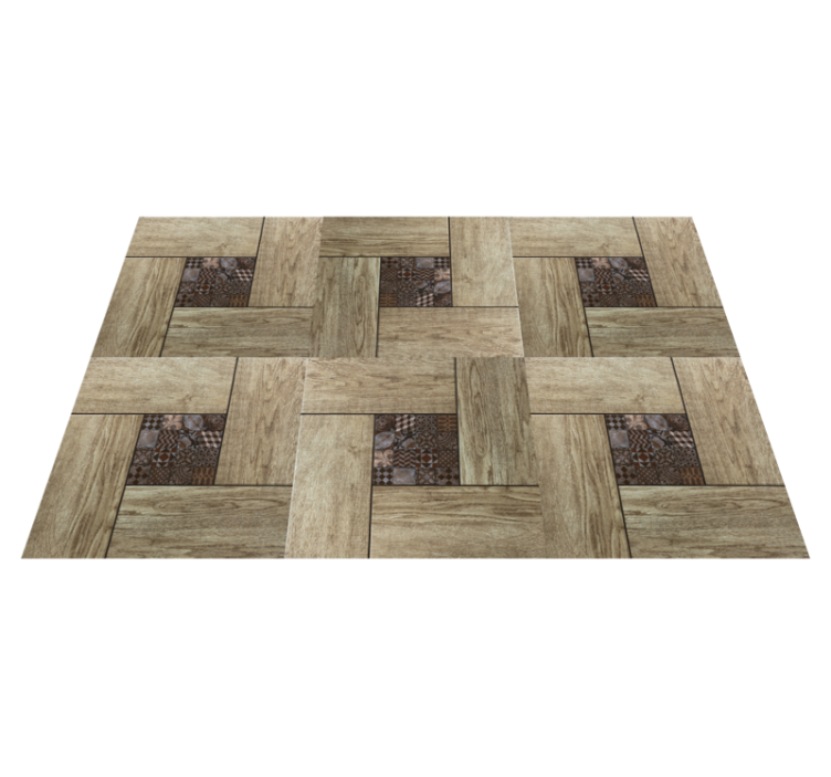 Placemat with wooden pattern surface - TenStickers