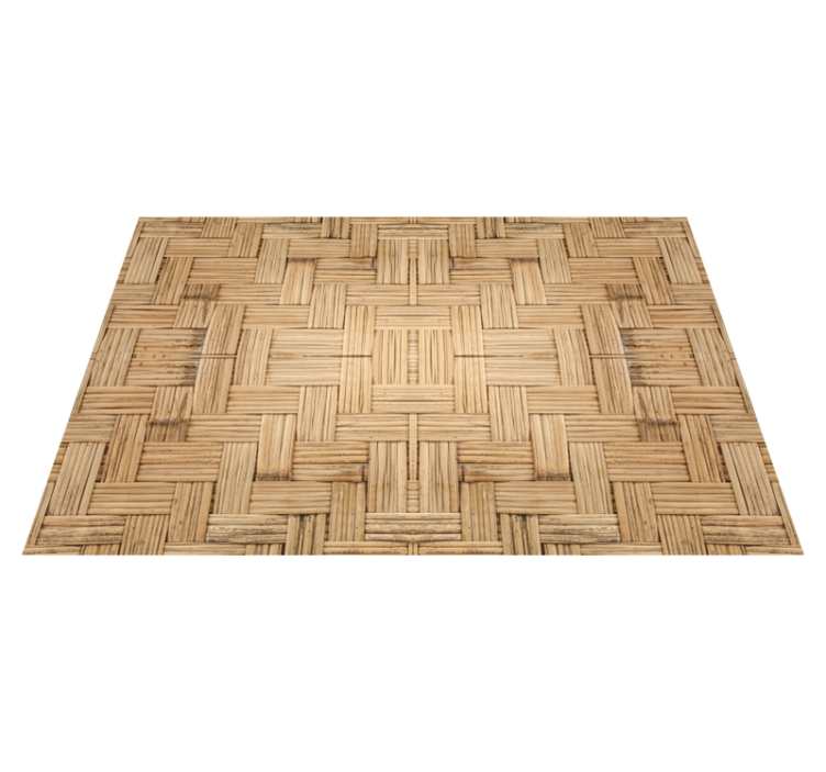 Woven bamboo surface placemat - TenStickers