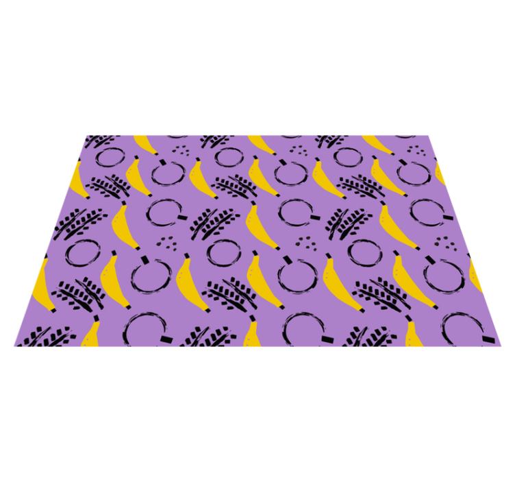 Original placemat banana pattern design - TenStickers
