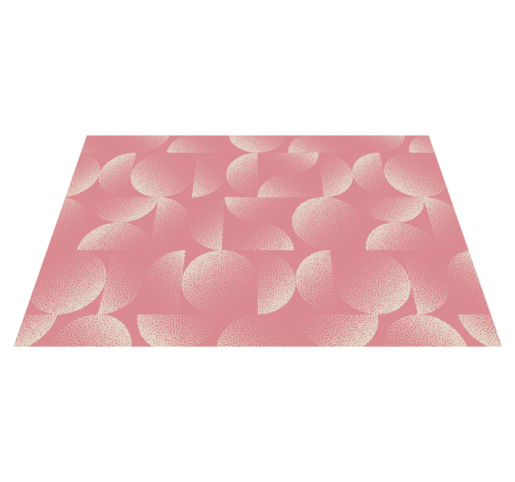 Placemat with abstract circular patterns - TenStickers