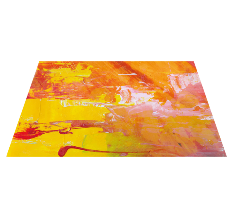 Abstract color swirl placemat - TenStickers