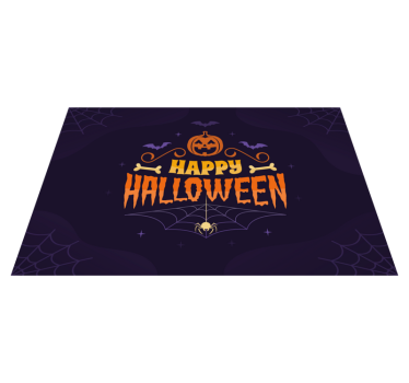 Happy Halloween placemat - TenStickers