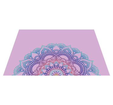 Half mandala Placemats - TenStickers