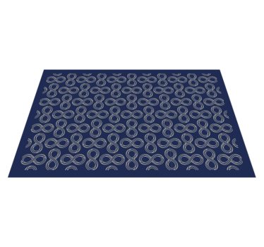 infinity symbol home vinyl placemats - TenStickers