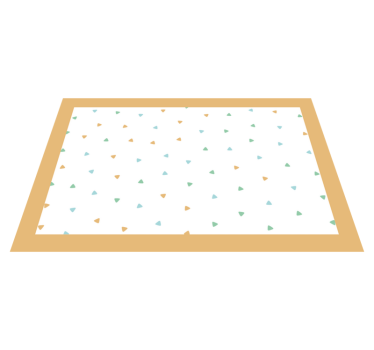 Customisable placemat sleek triangle design - TenStickers