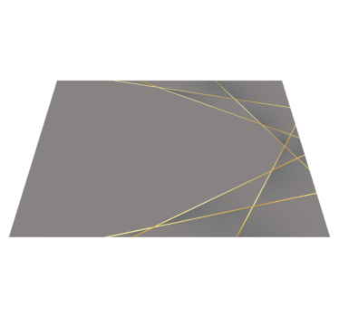 Grey tone geometrical shapes elegant table placemats - TenStickers