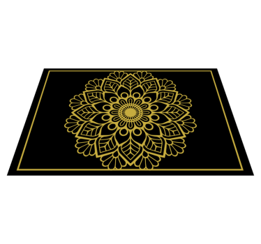 Elegant placemat with graceful botanical design - TenStickers