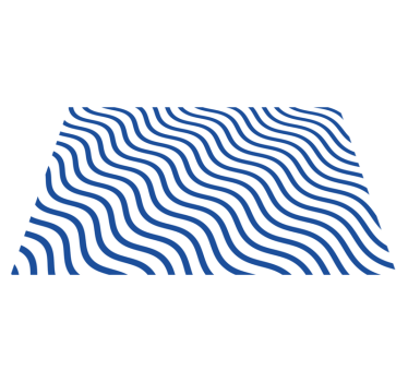Navy stripes elegant table placemats - TenStickers