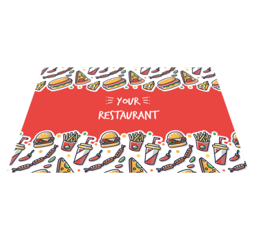 Original placemat food-inspired artwork - TenStickers