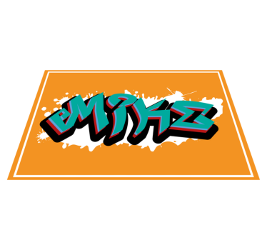 Wild style king graffiti Personalised table mats - TenStickers