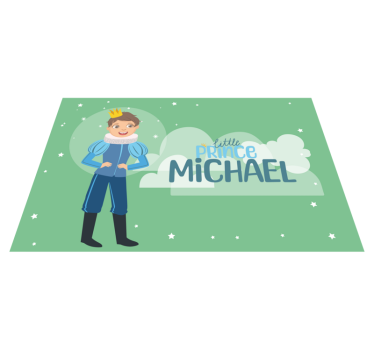 Little prince Personalised placemat - TenStickers