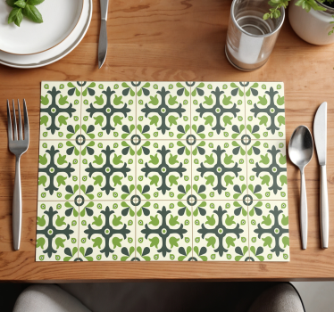Green Hydraulics original placemat - TenStickers