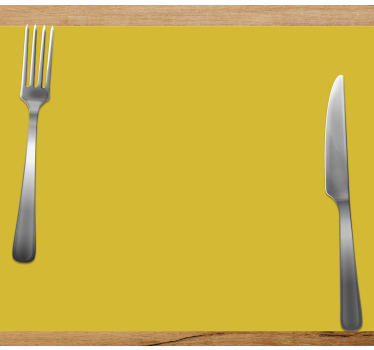 Mustard Placemats - TenStickers