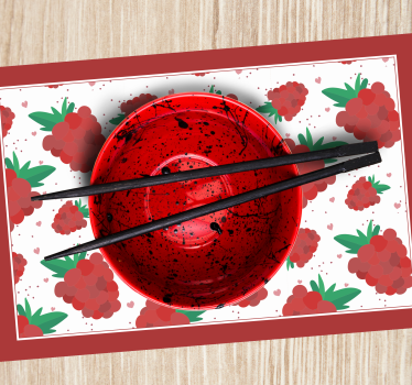 Original placemat stylish bowl set - TenStickers