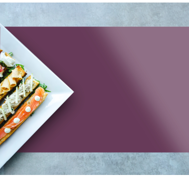 Purple Placemats - TenStickers