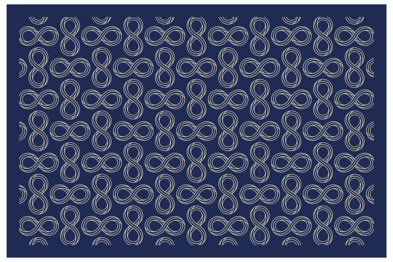 infinity symbol home placemats - TenStickers