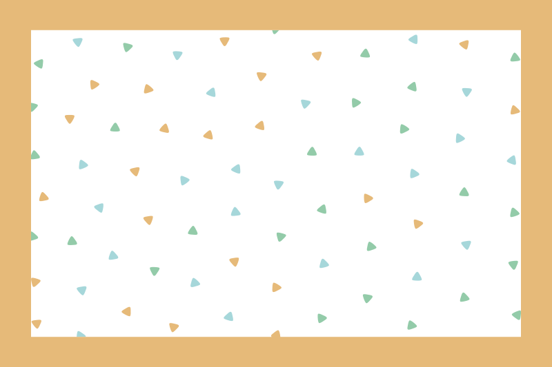 Customisable placemat sleek triangle design - TenStickers