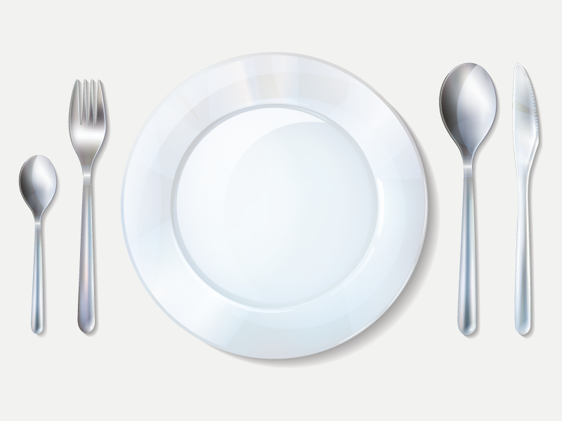 Modern placemat for stylish table settings - TenStickers