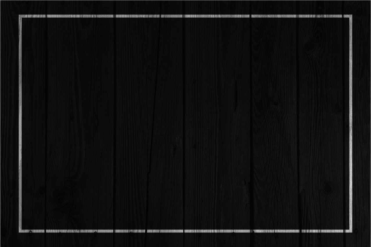 Elegant black surface placemat - TenStickers