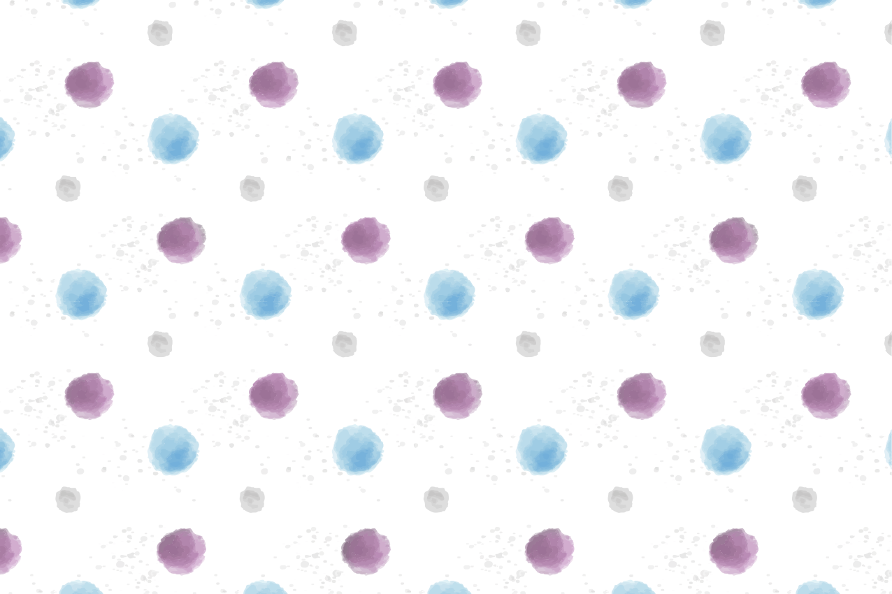 Vibrant spotty circles placemat - TenStickers