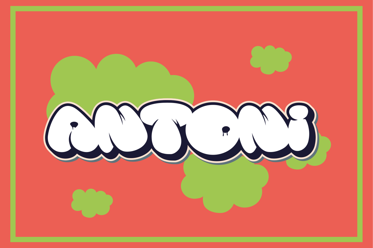 Customisable placemat personalized fun name - TenStickers