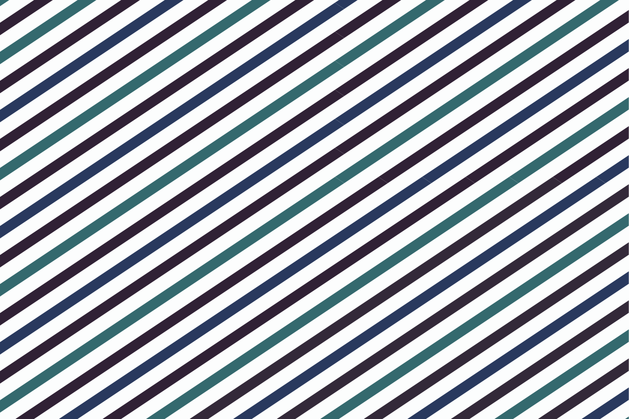Striped color scheme placemat - TenStickers