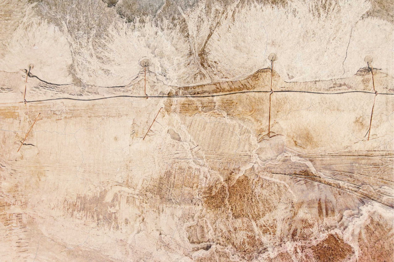 Organic timber finish placemat - TenStickers