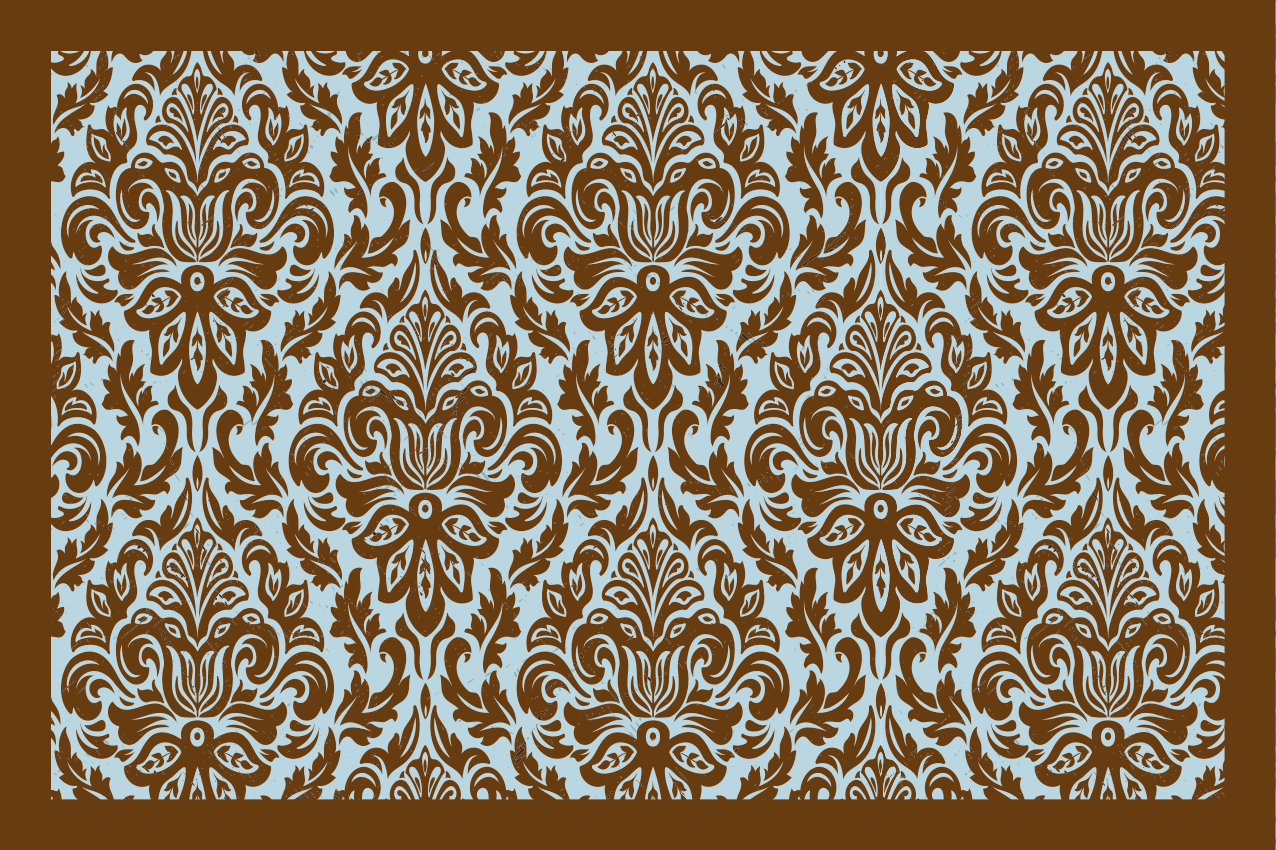 Traditional Georgian vinyl placemats - TenStickers