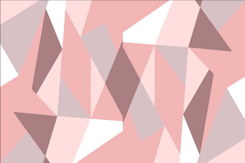 Geometric Shapes Background modern placemat - TenStickers