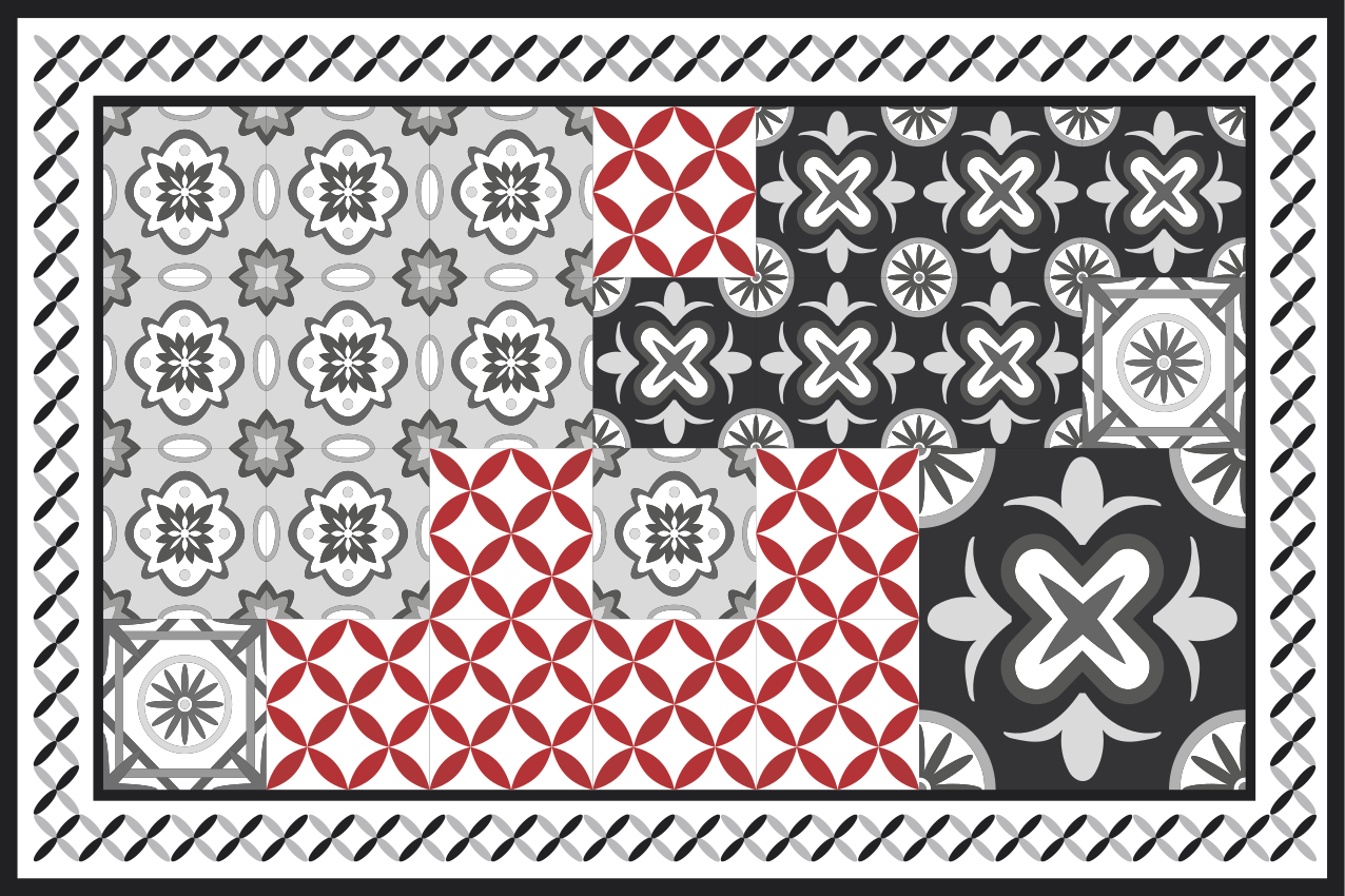 Placemat with elegant textured surface - TenStickers