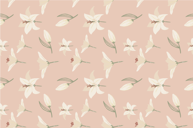 Christmas placemat floral tablecloth - TenStickers