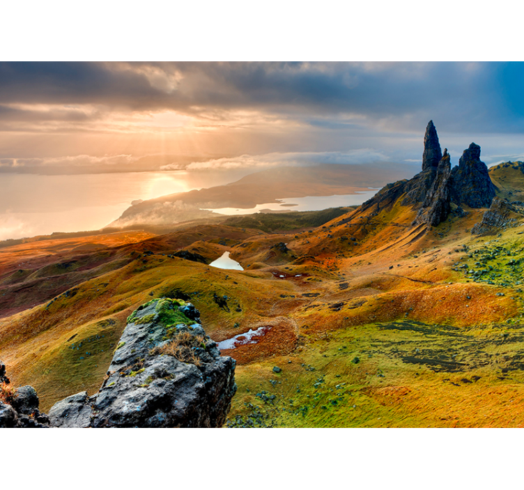 Isle of Skye nature nature wall mural - TenStickers