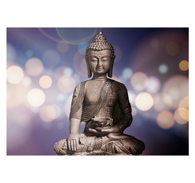 Buddha Statue Mural wallpaper - TenStickers