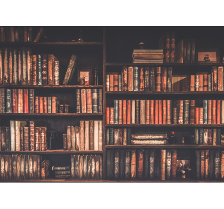 Love wall mural classic literature collection - TenStickers