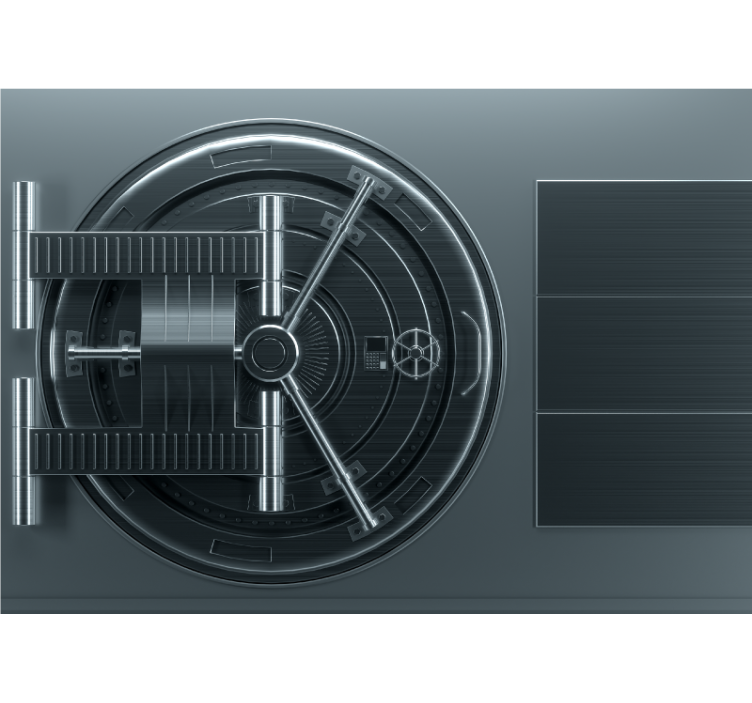 Safe Room Design wall mural - TenStickers