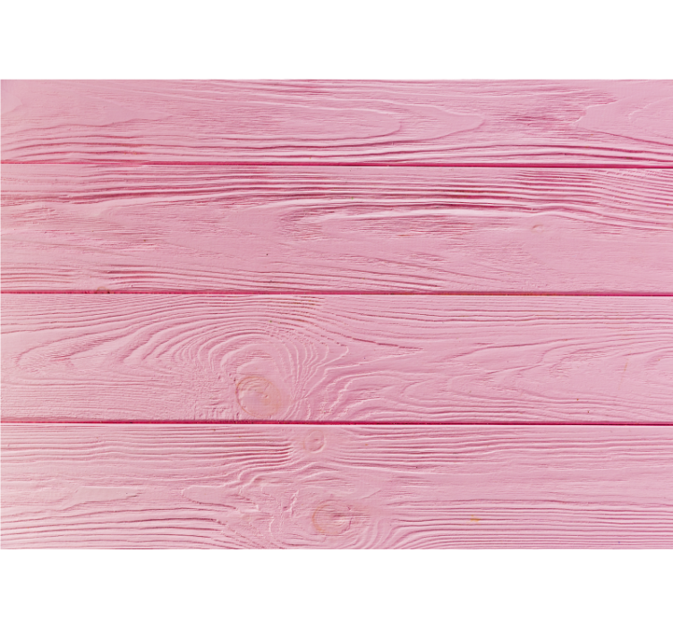 Texture and pattern wall mural pink wood panels - TenStickers