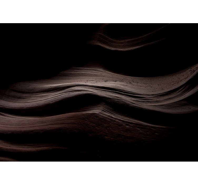 Waves of Earth texture and pattern wall mural - TenStickers