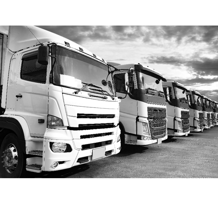 Vehicle wall mural trucks collection - TenStickers