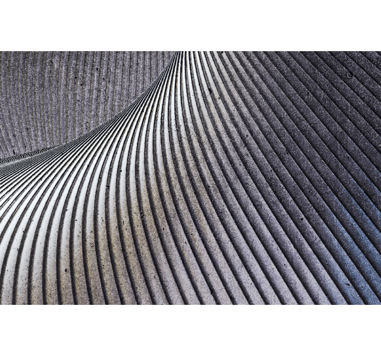 Texture and pattern wall mural curved sand design - TenStickers