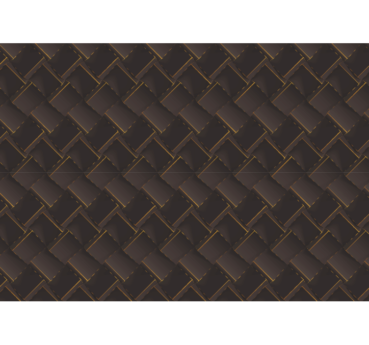 Texture and pattern wall mural in textured brown - TenStickers