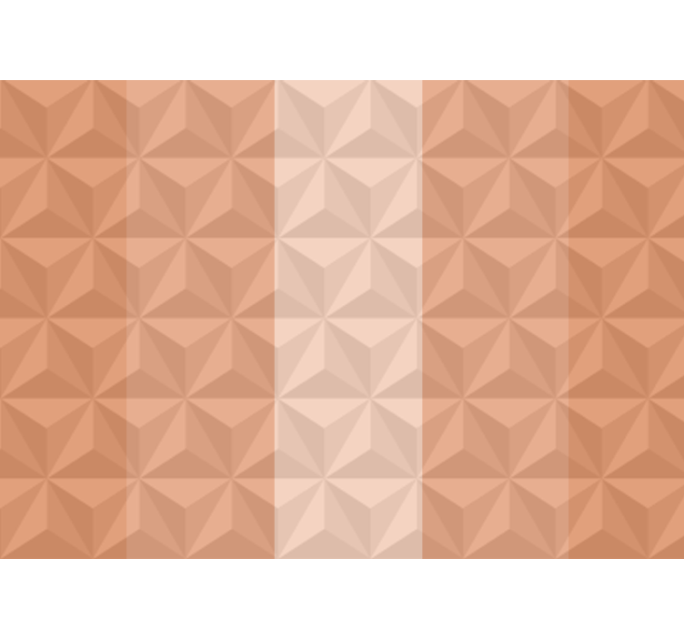 Texture and pattern wall mural geometric 3d design - TenStickers