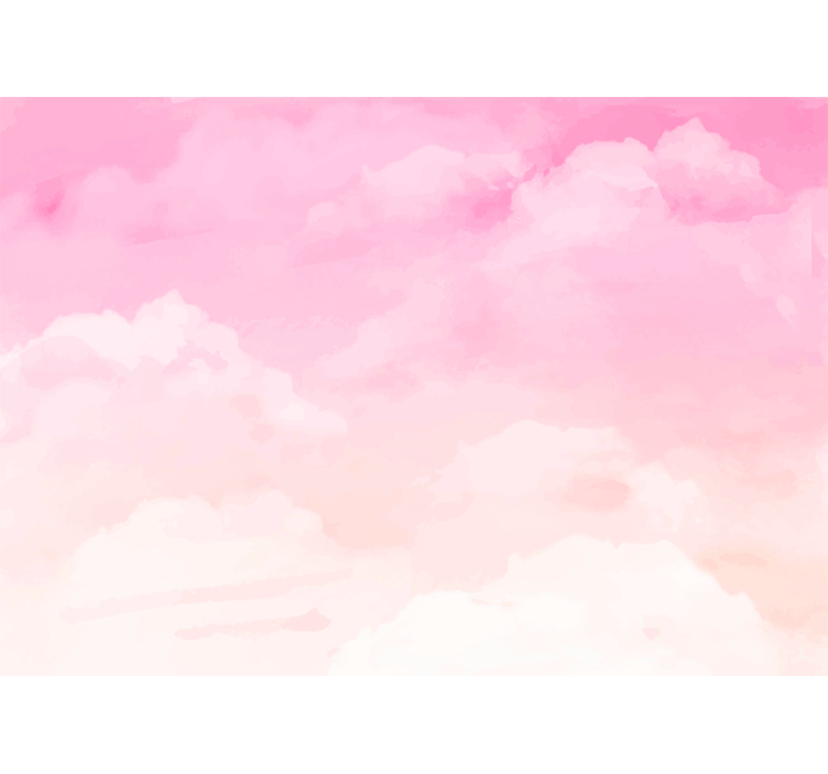 Texture and pattern wall mural soft cloud designs - TenStickers