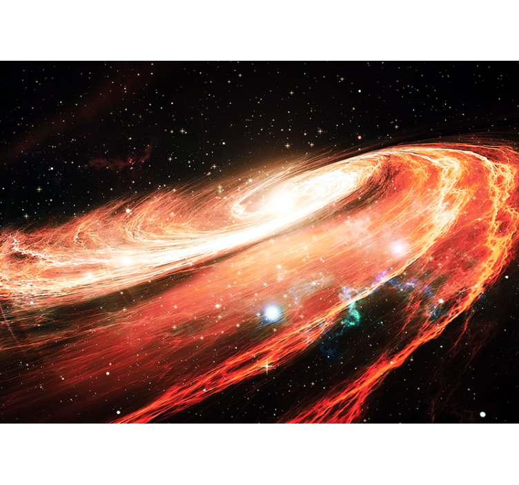 Milky Way Spiral Concept space wall mural - TenStickers